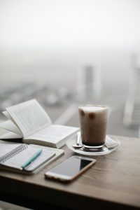 café et écriture